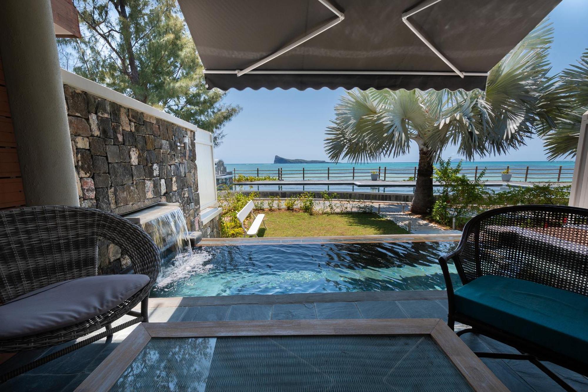 קאפ מאלורו Luxury Beachfront Duplex, Coin De Mire View / 3Bed מראה חיצוני תמונה